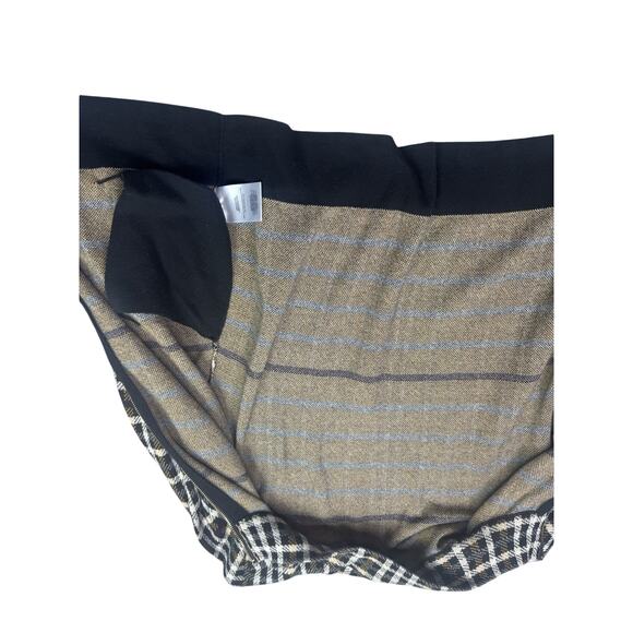 Jones New York full-zip jacket, likely a plaid tweed knit Womens Medium Bomber - Picture 10 of 12